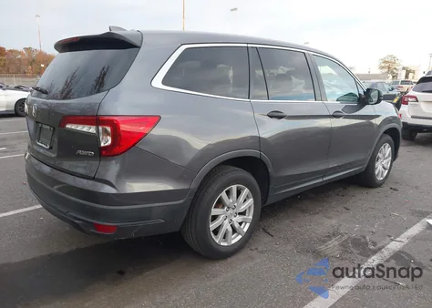 2019 Honda Pilot Lx из США, поврежденный, VIN 5FNYF6H10KB077408